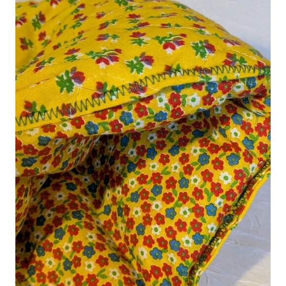 Retro Quilted Toaster Covers Appliance 70s Fabric Grandma Core Set Of 4 Vtg Cute - Picture 11 of 14